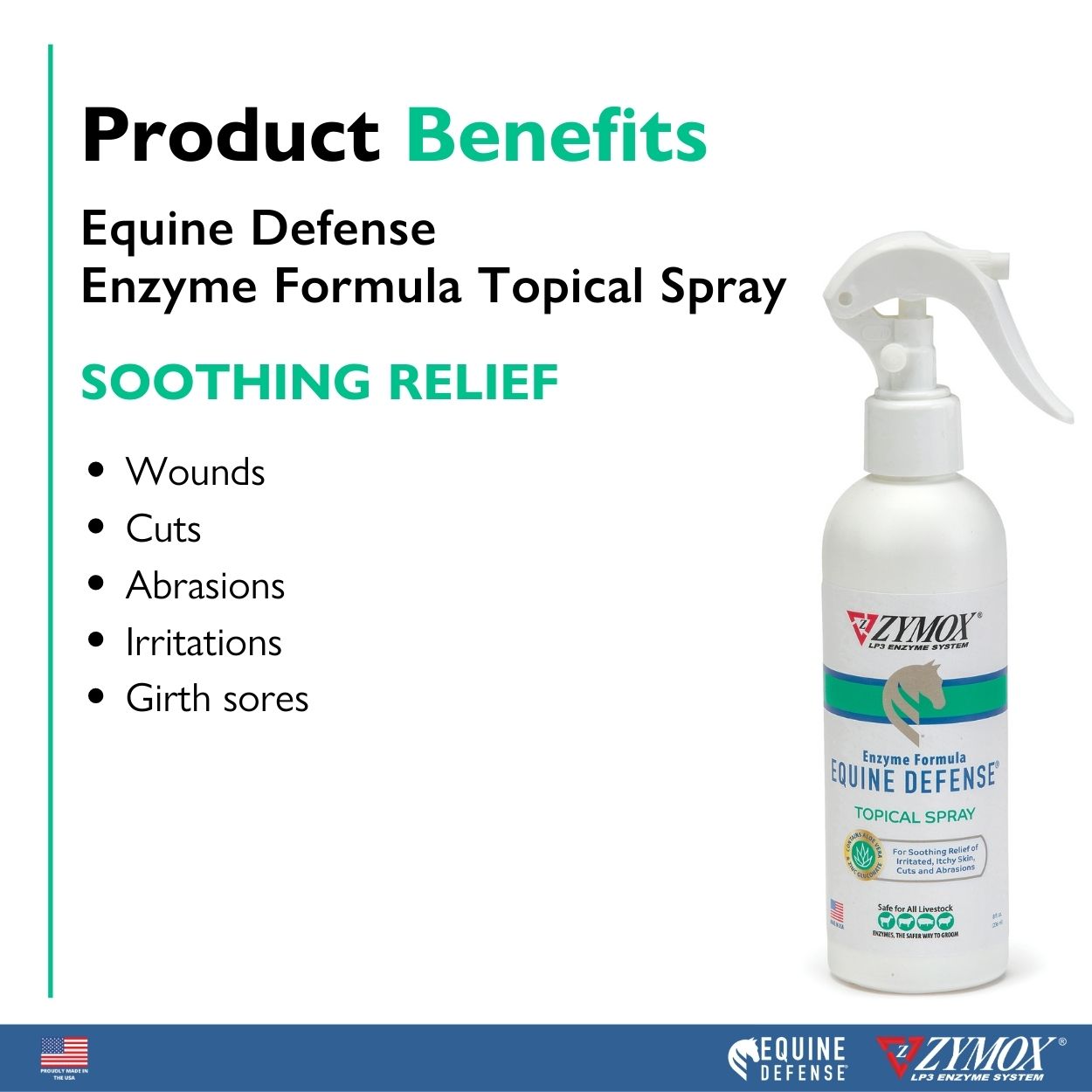 Equine Topical Spray HC Free Benefits