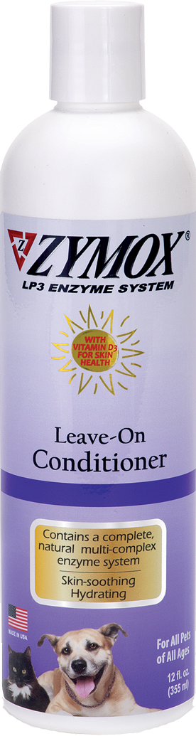 ZYMOX Leave-On Conditioner, Authentic Product Made in the USA - 12 oz