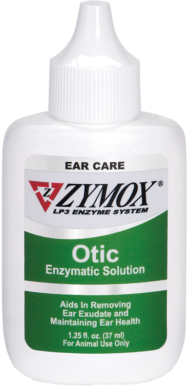 ZYMOX Otic Enzymatic Solution | Pet Ear Drops | 1.25 oz, 4 oz, 8 oz