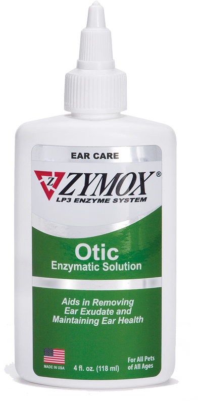 ZYMOX Otic Enzymatic Solution | Pet Ear Drops | 1.25 oz, 4 oz, 8 oz