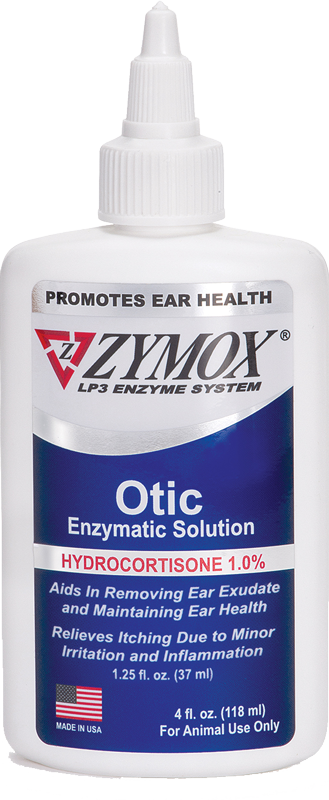 ZYMOX Otic Enzymatic Solution with 1% Hydrocortisone