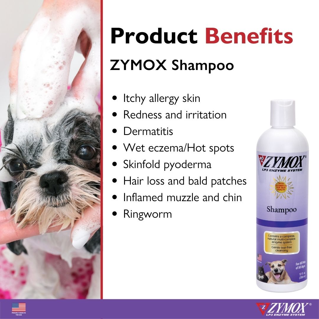 ZYMOX® Shampoo | Best Pet & Dog Shampoo for Itchy Skin