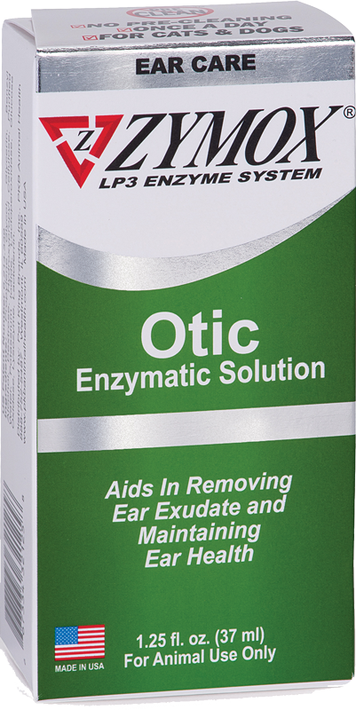 ZYMOX Otic Enzymatic Solution | Pet Ear Drops | 1.25 oz, 4 oz, 8 oz